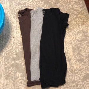Lot of 3 motherhood maternity shirts